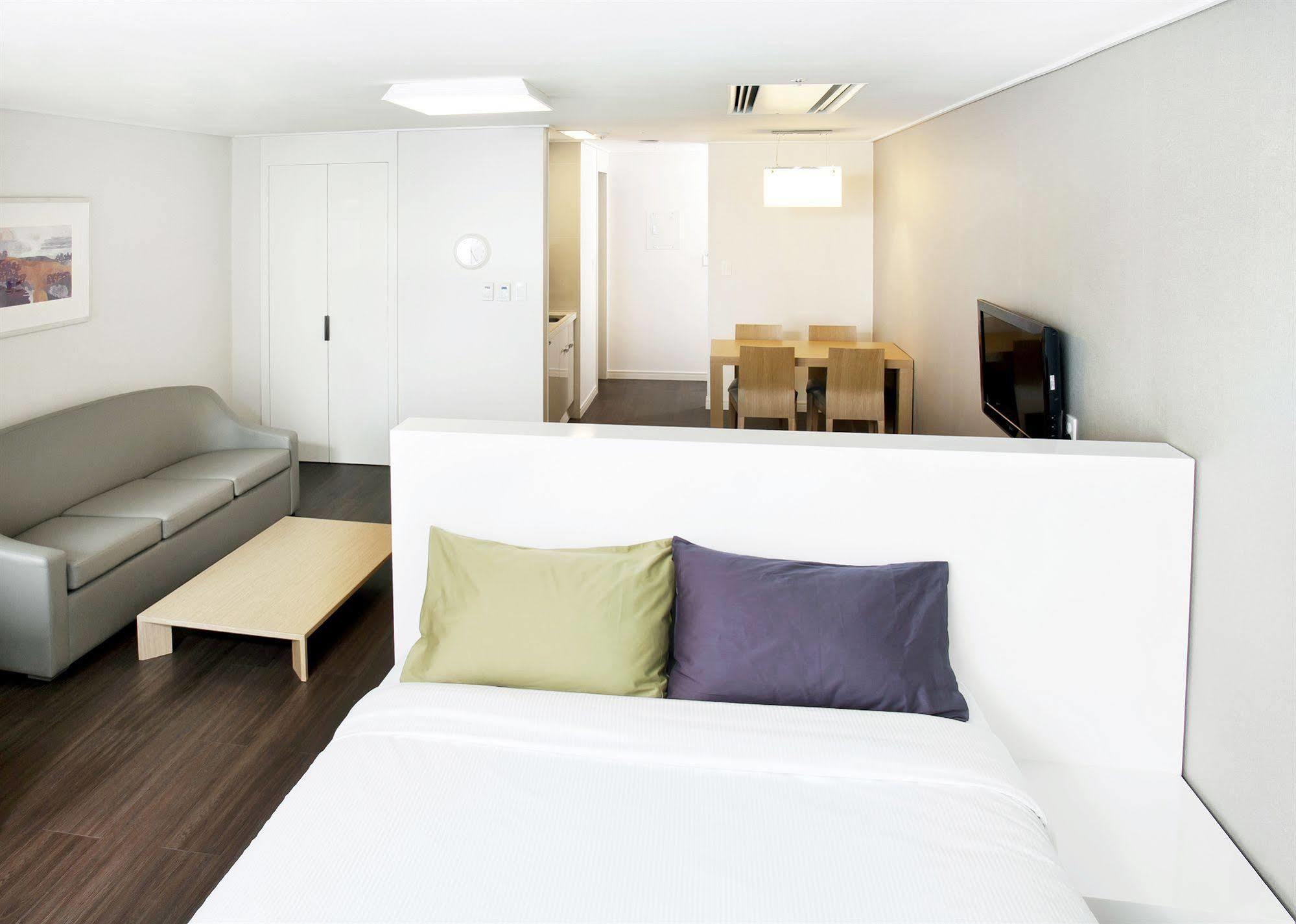 Hanwha Resort Haeundae Busan Exterior foto